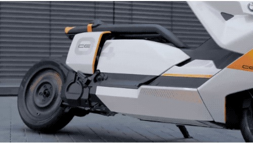 宝马设计了一辆摩托电动车,外形足够吸引
